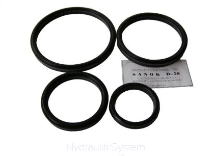 Komplety uszczelnień do  siłownika