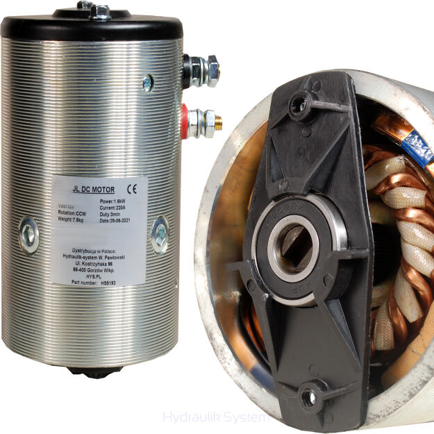 Silnik do windy wind HALDEX CLARK MONARCH 12V 1,6kW LEWE Bosch 0136350013