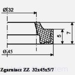 Zgarniacz ZZ 32x45x5/7 - 2