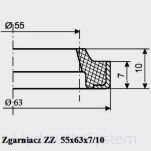 Zgarniacz ZZ 55x63x7/10 - 2