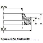 Zgarniacz ZZ 55x65x7/10 - 2