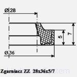 Zgarniacz ZZ 28x36x5/7 - 2