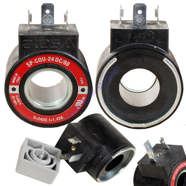 Cewka elektrozaworu 12V ATOS SP-COU-24DC/80 DC  Fi 18  do rozdzielacza