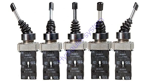 Joystick Manipulator elektryczny 4-POZYCYJNY FI-22mm BISTABILNY BLOKUJĄCY