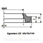 Zgarniacz ZZ 65x75x7/10 - 2