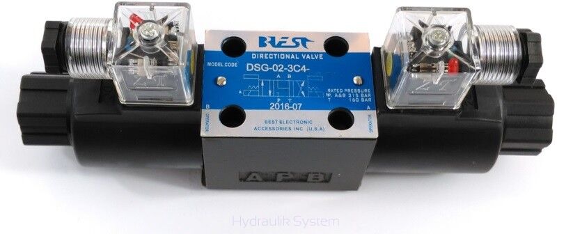 Rozdzielacz sterowany elektrycznie DSG-02-3C4-AC22 4WE6J6X/EG24W230N9K4