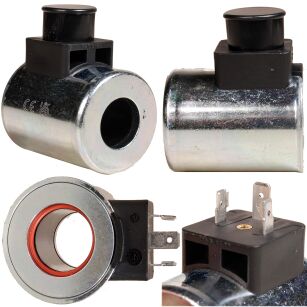 Cewka elektrozaworu Fi 22mm L 52mm 12VCD DIN do windy ARGO HYTOS