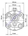 Pompa hydrauliczna do windy Bosch 1517 222 446 - Odpowiednik HS1P1L32 Lewe 3,2 cm3 - 9