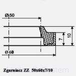 Zgarniacz ZZ 50x60x7/10 - 2
