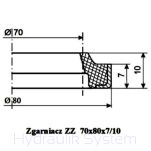 Zgarniacz ZZ 70x80x7/10 - 2