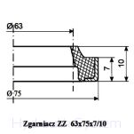 Zgarniacz ZZ 63x75x7/10 - 2