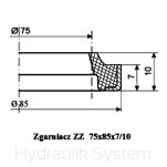Zgarniacz ZZU 70X84X8/11 - 2