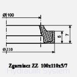 Zgarniacz ZZ 195x180x7/10 - 2