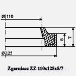 Zgarniacz ZZ 110x125x5/7 - 2