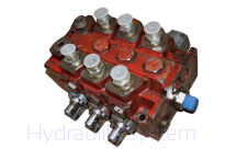 Wielosekcyjny rozdzielacz hydrauliczny Monsun-Tison AB, Szwedzki, seria HV05 014 - 3