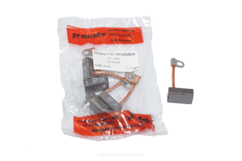 Szczotka węglowa do silnika, windy 9x16x25 MG 458 1kpl