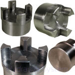 Sprzęgło kłowe rozłączne H55 - średnica 120 mm ( 2 piasty, bez łącznika ) - 2