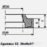Zgarniacz ZZ 30x40x5/7 - 2